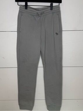 Abercrombie Kids • Gray Icon Essential Fleece Jogger Pants Size 11/12 NWT